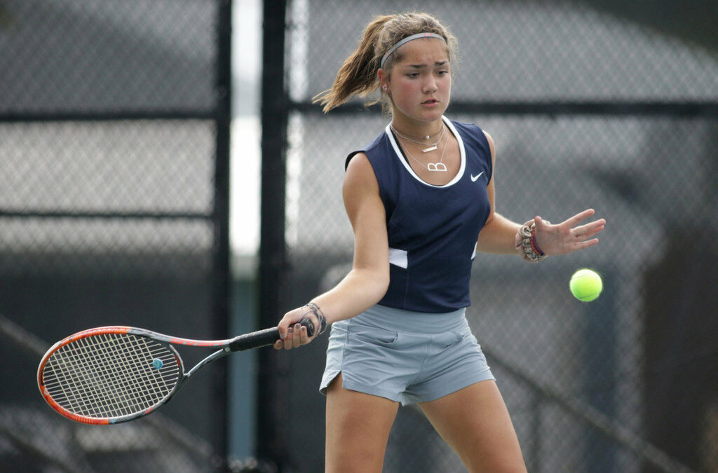 HS TENNIS: Milestones for two champions; Team race heating up; New rankings