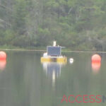 A research float at Lake Lacawac