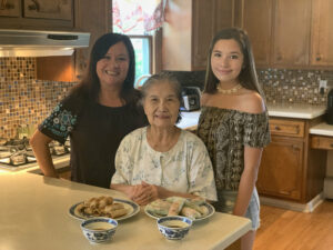 Three generations with Cha Gio recipe