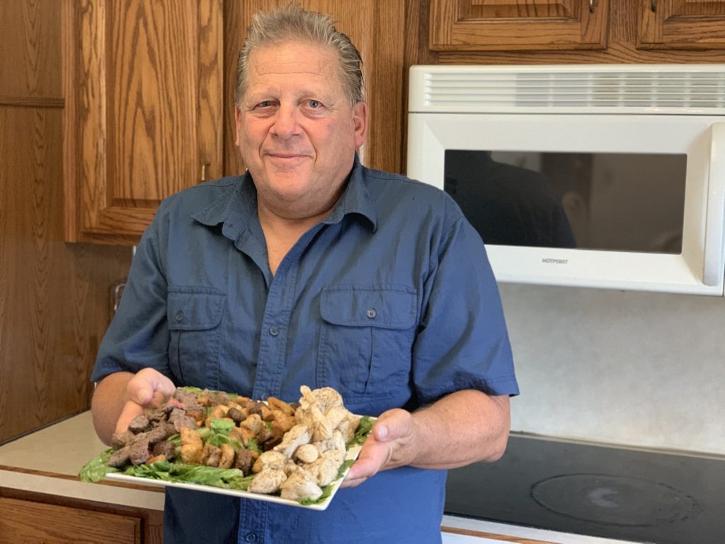 Moosic resident Jay Lloyd is this week’s Local Flavor: Recipes We Love contest winner thanks to his Marinated Steak Caesar Salad recipe.