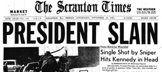 Today in History – the Kennedy Assassination