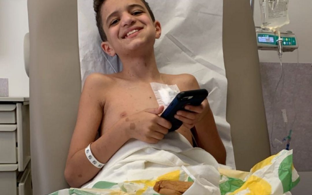 Donations accepted for boy with recurring tumors