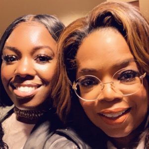 Koni Bennett with Oprah Winfrey