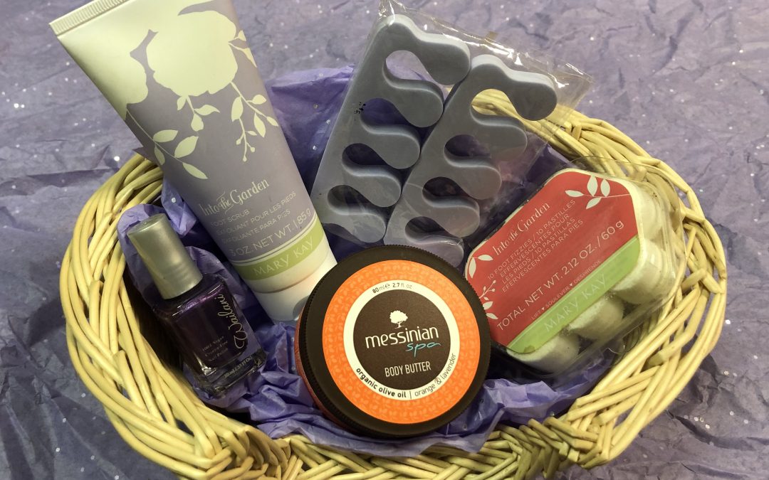 Enter to win a Pedicure Bundle to soothe tired feet