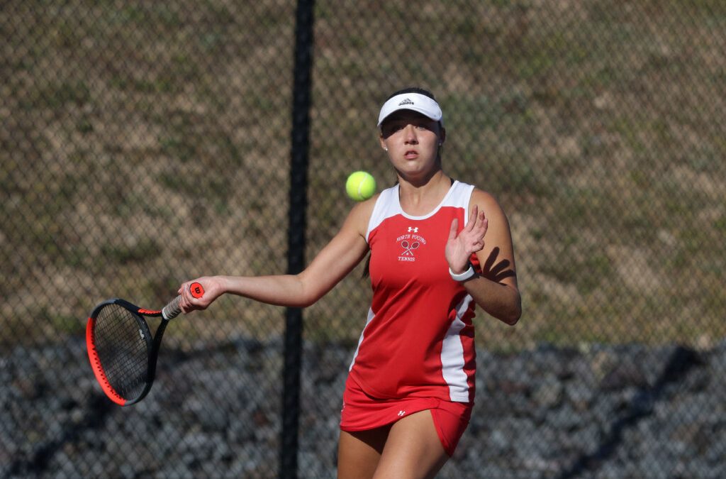 HS TENNIS: Classic singles battle; Rivalry renewed; League heading into home stretch
