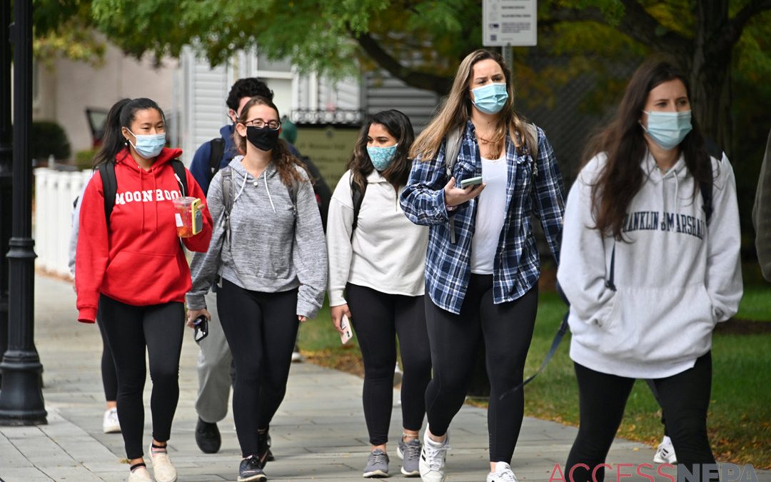NEPA colleges, students adjust to education in pandemic