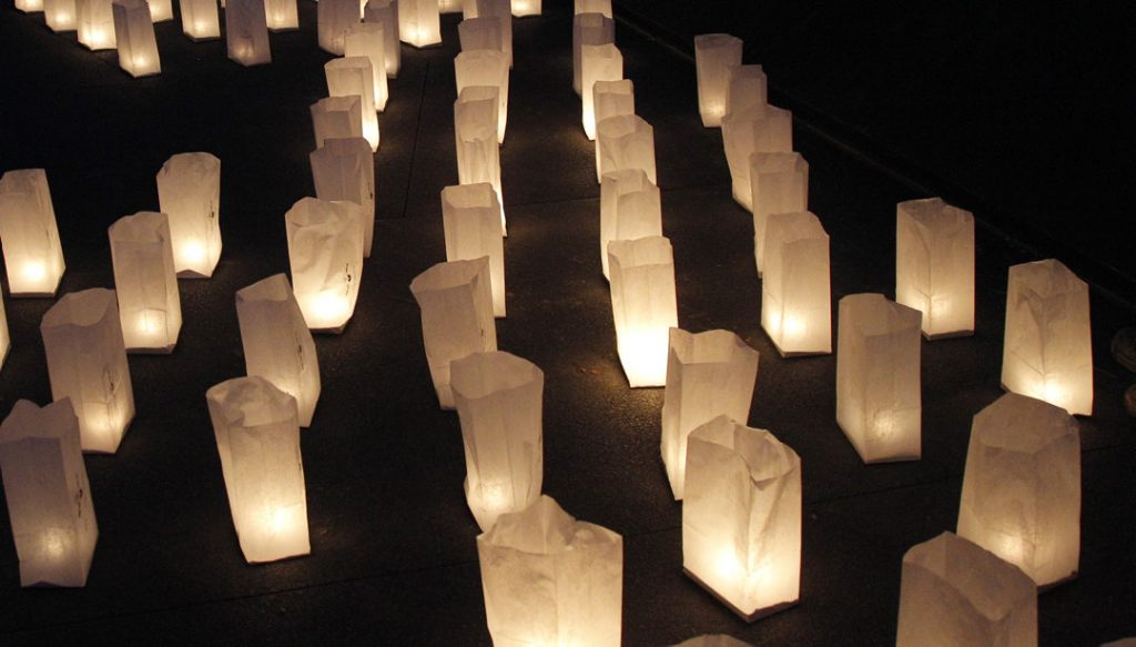 Luminary walk to honor lives lost to COVID