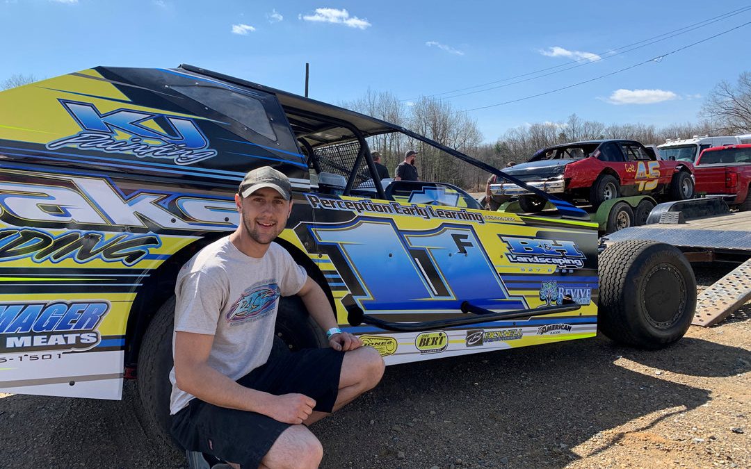 AUTO RACING: Firestine tries out new race car